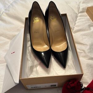 Christian Louboutins Kate 100 Patent Great condition!